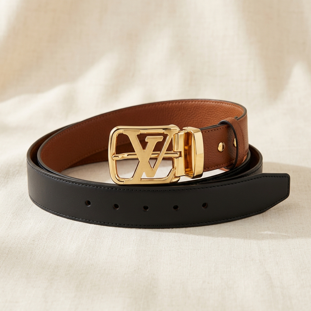 Ceinture Double Face Monogram Gold Edition