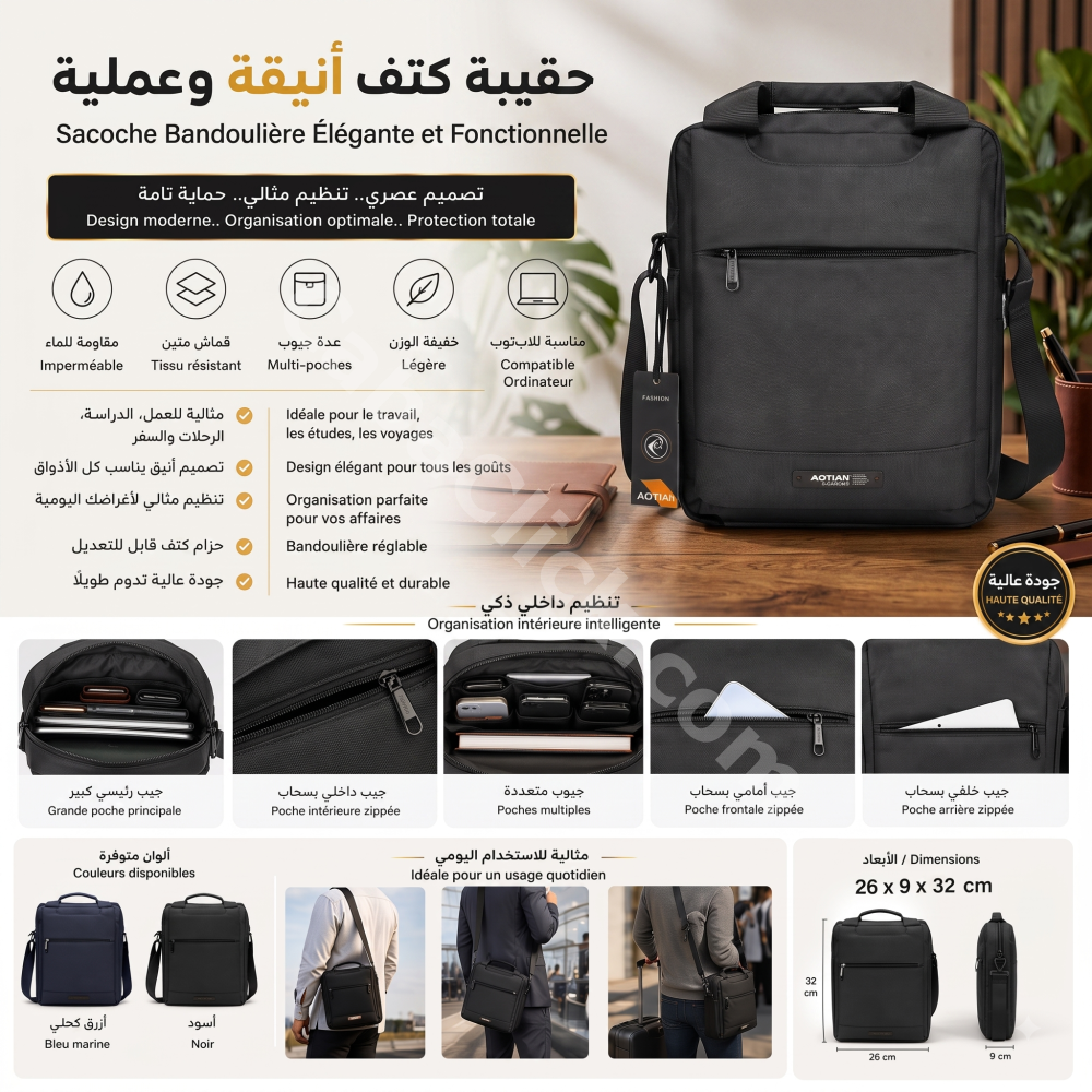 Sac Aotian V2 Large Elegant